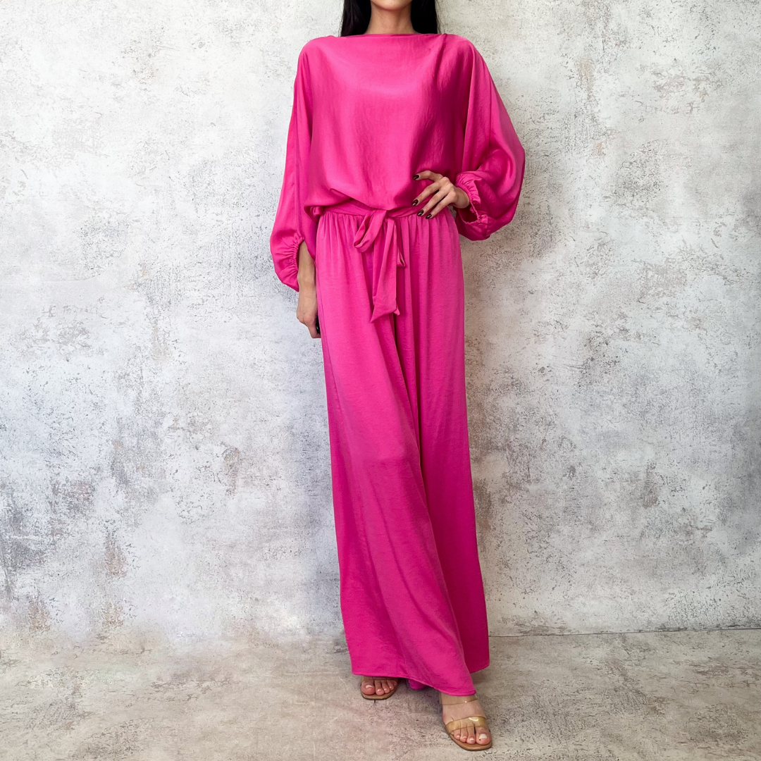 Pantalon fucsia