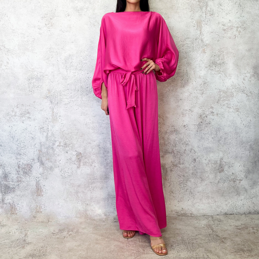Pantalon fucsia
