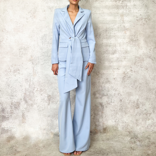 Traje sastre azul bb