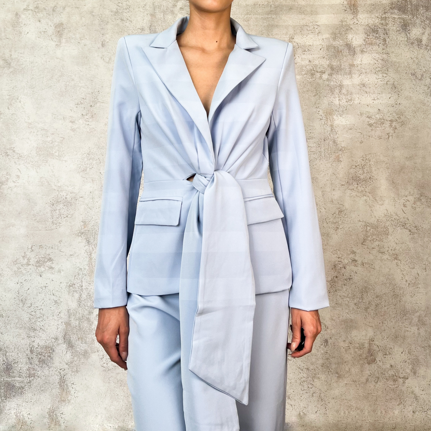 Traje sastre azul bb