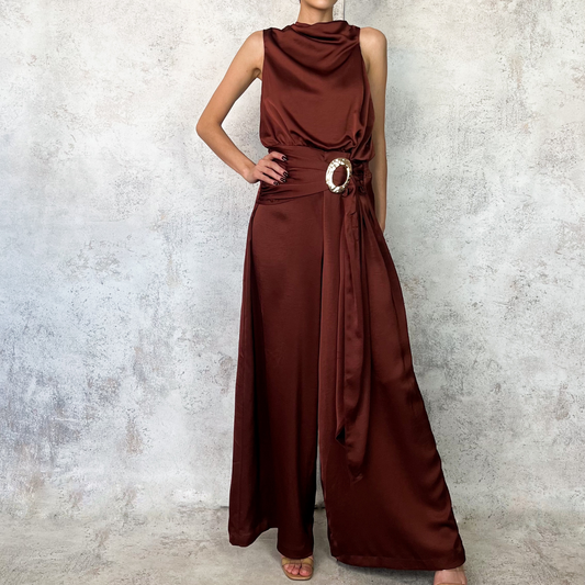 Jumpsuit chedron sin manga