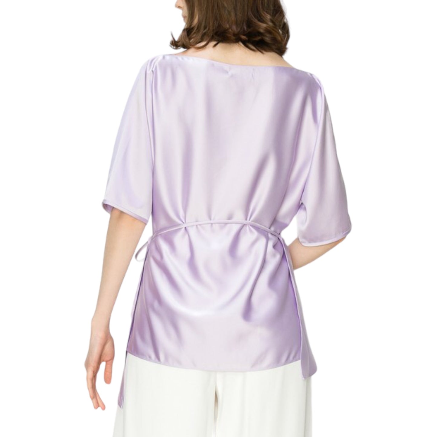 BLUSA SATIN LAVANDA