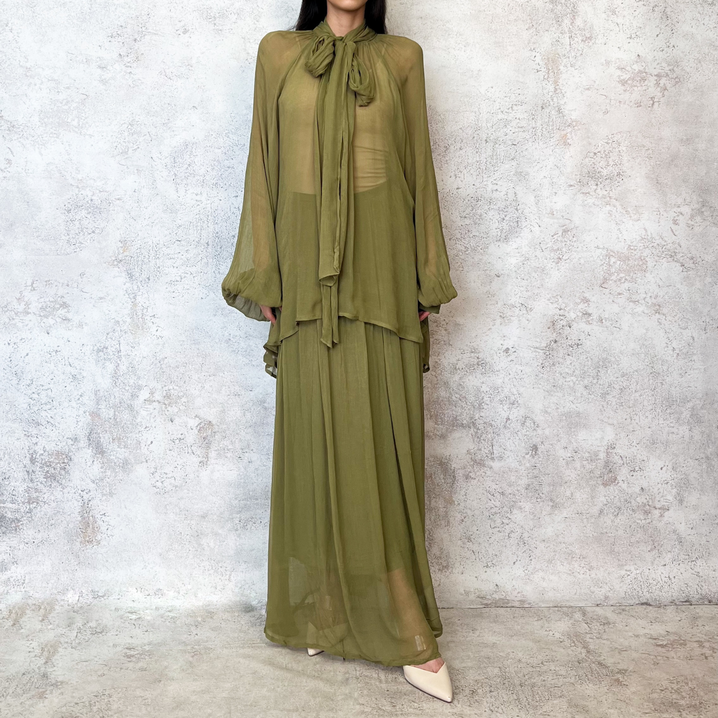Set Verde Olivo