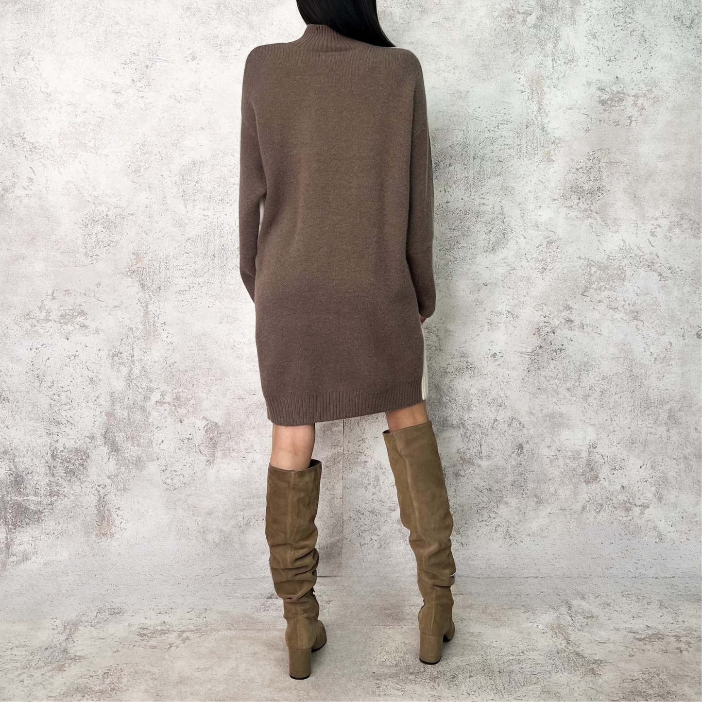 Vestido o blusón corto en tejido