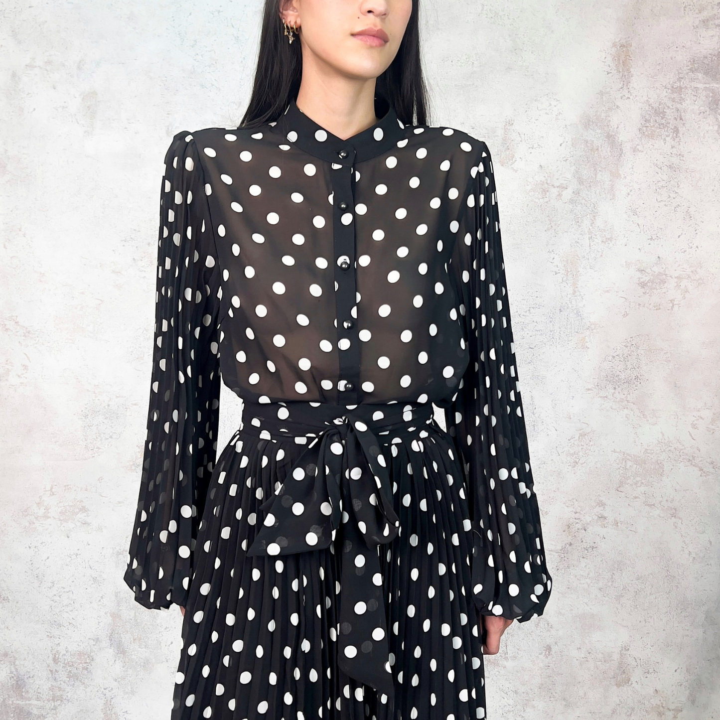 Blusa polka dots