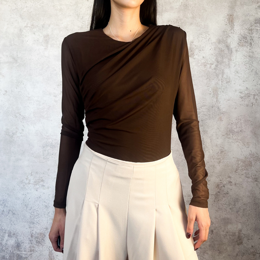 Body de mesh cafe