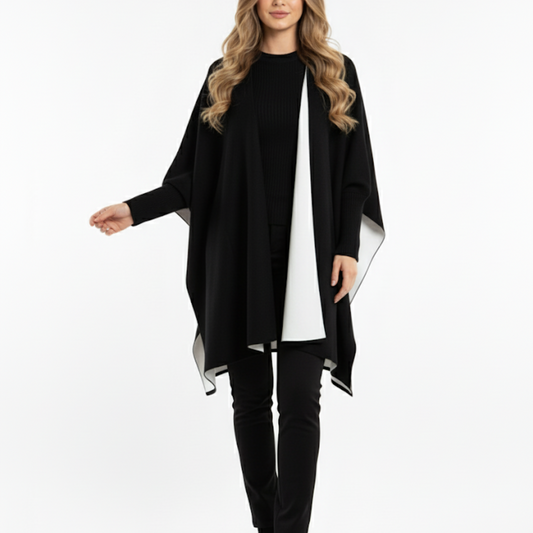 Capa negra oversize