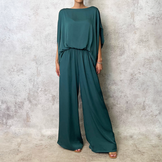 Conjunto azul petróleo
