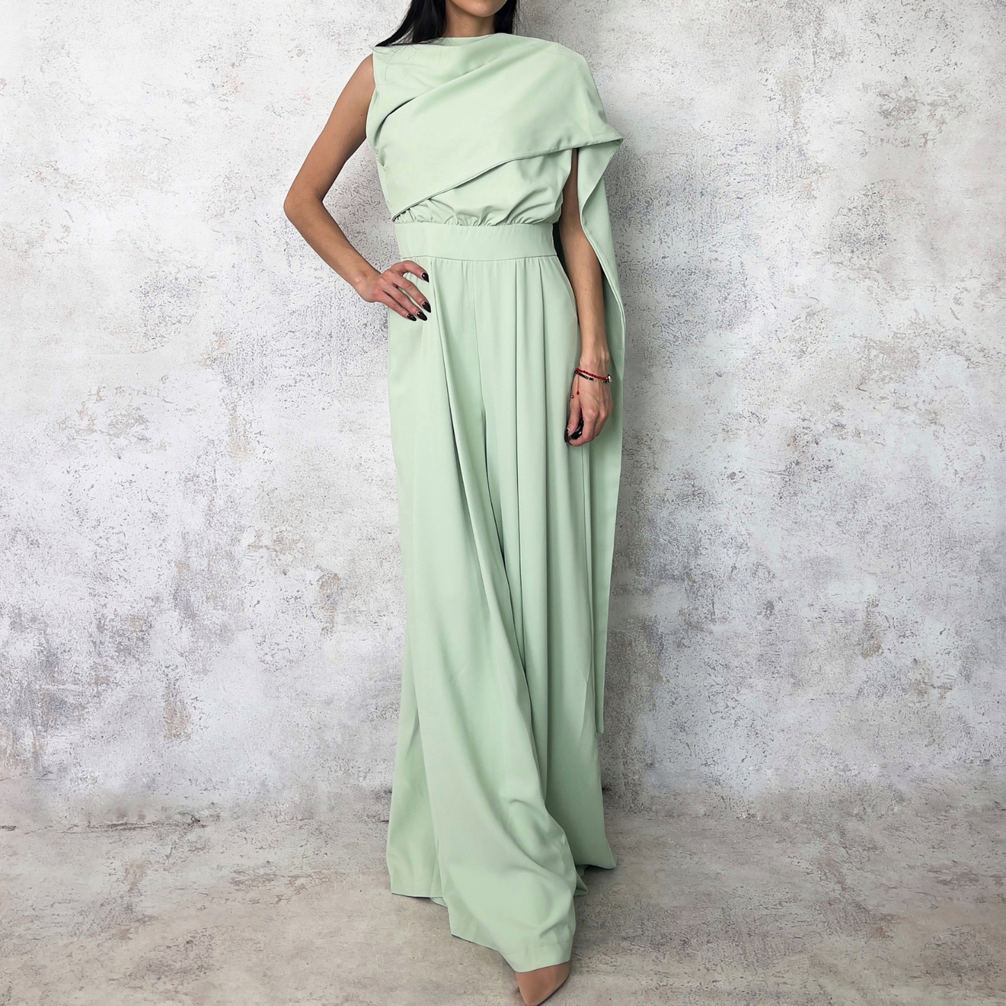 Jumpsuit verde pistache