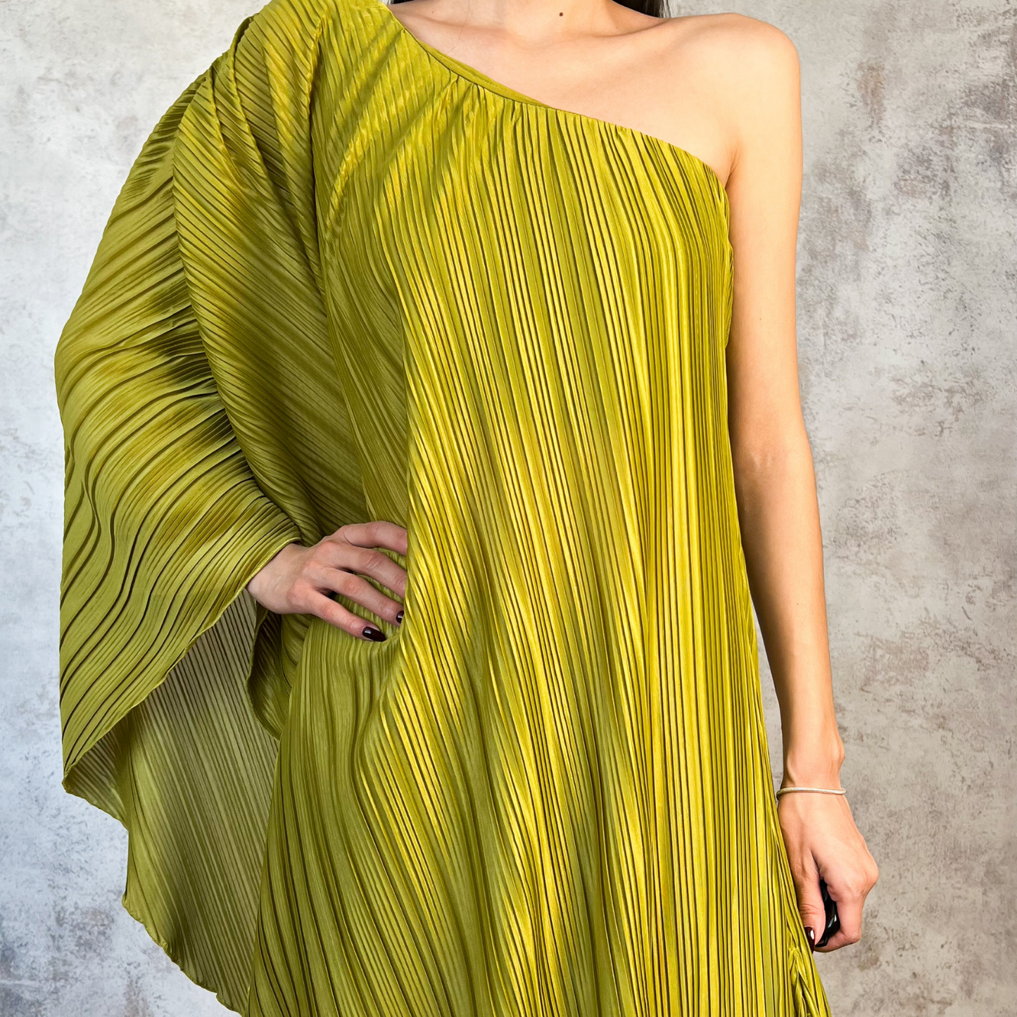 Conjunto tableado blusa y pantalon verde