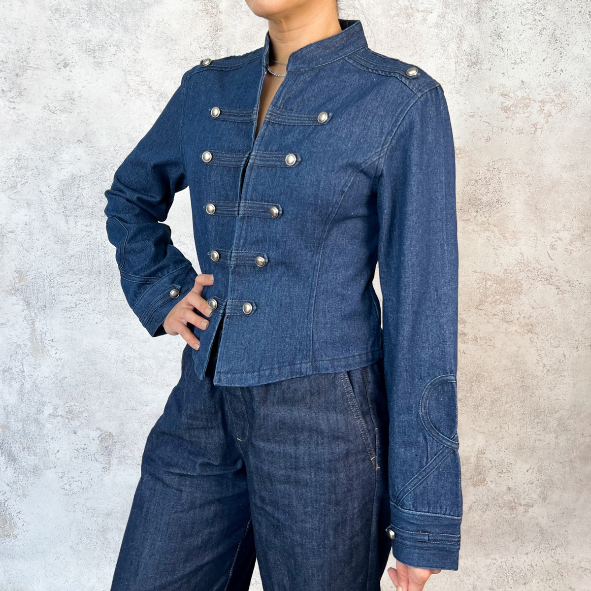 Chamarra napoleon azul