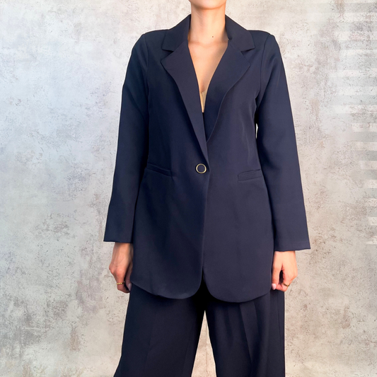 Conjunto sastre azul marino
