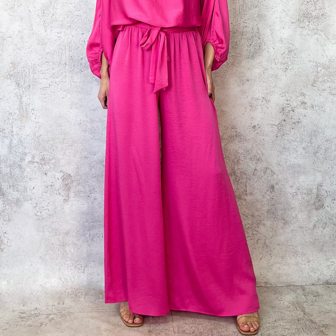 Pantalon fucsia