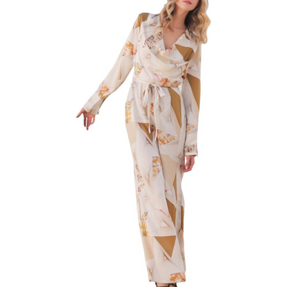 JUMPSUIT BEIGE FIGURAS CAFE