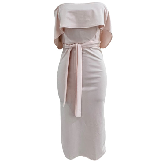 VESTIDO STRAPLESS BLUSH